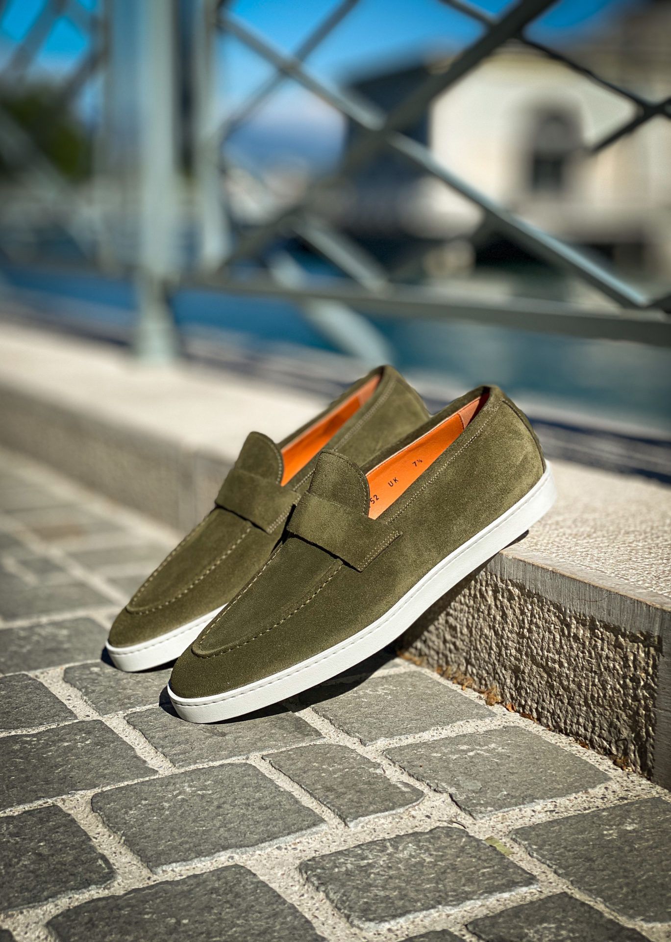 santoni mocassin