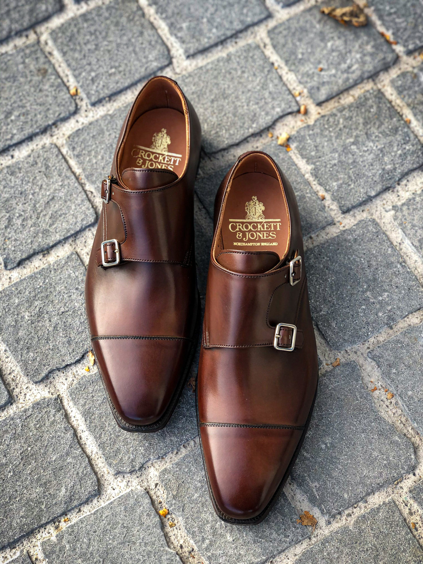 Crockett & Jones Lowndes Brown Leather • Luxury Shoes in Geneva