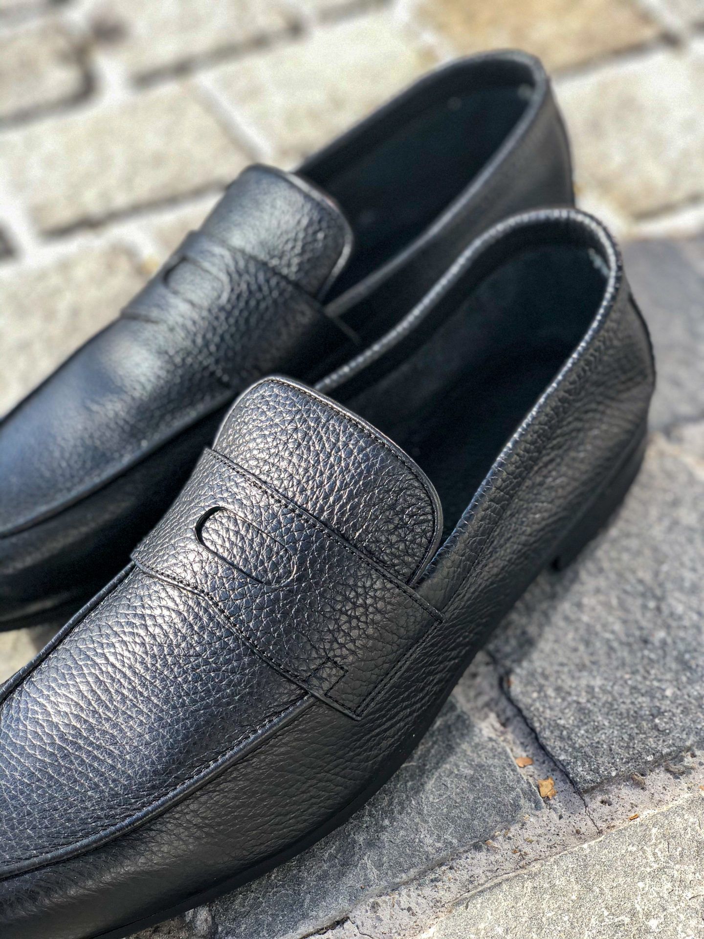 John Lobb Thorne Black • Luxury Shoes in Geneva | Brogue