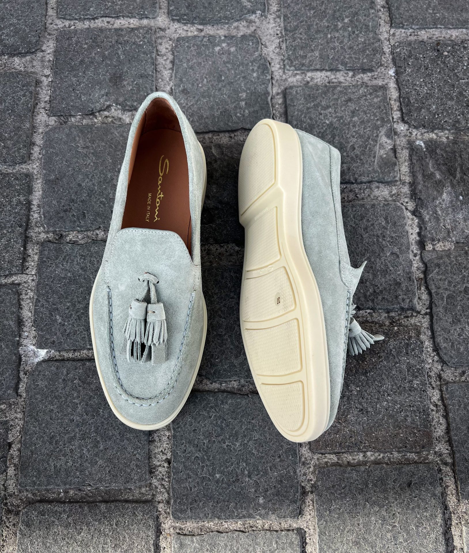 santoni mocassin